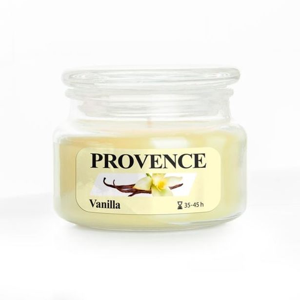 Provence SVÍČKA VE SKLE S VÍČKEM 200G VANILKA_hamashop