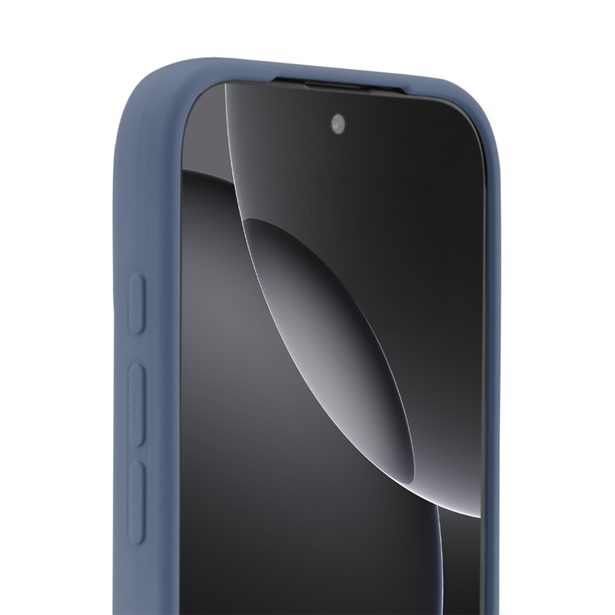 Hama Fantastic Feel, kryt pro Apple iPhone 17 Pro, hebký povrch, modrý