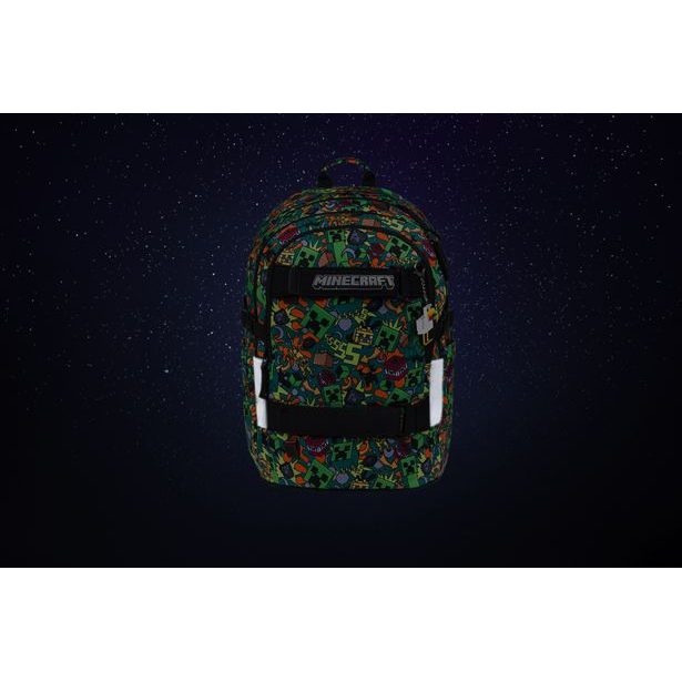 BAAGL SET 3 Skate Minecraft Chaos: batoh, penál, sáček