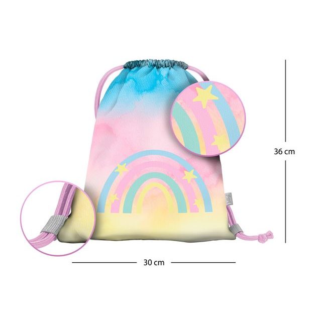 BAAGL Předškolní sáček Rainbow