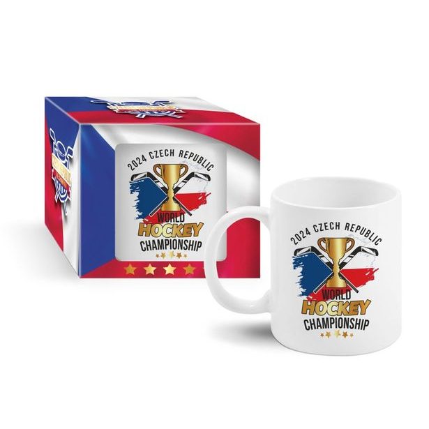 hrnek 300ml, WORLD HOCKEY CHAMPIONSHIP, DB, keramika