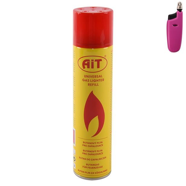 Náplň do plynových zapalovačů