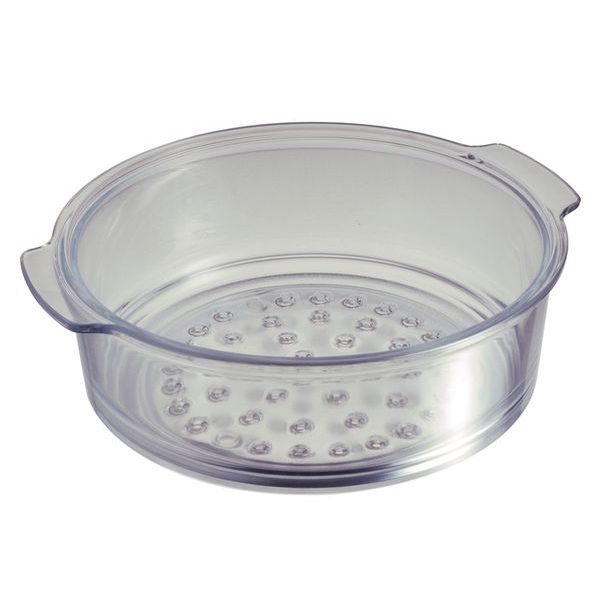 cedník d24cm-pařáček, TITANIO PYREX sklo