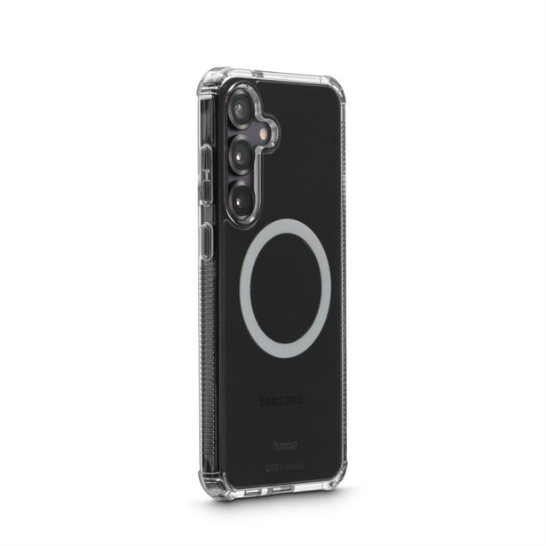 Hama Extreme Protect, kryt pro Samsung Galaxy S25+, magnetický, D3O®, nežloutne, průhledný