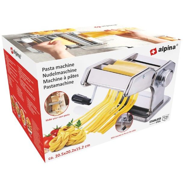 ALPINA Strojek na těstoviny a nudle nerez ocel ED-247751