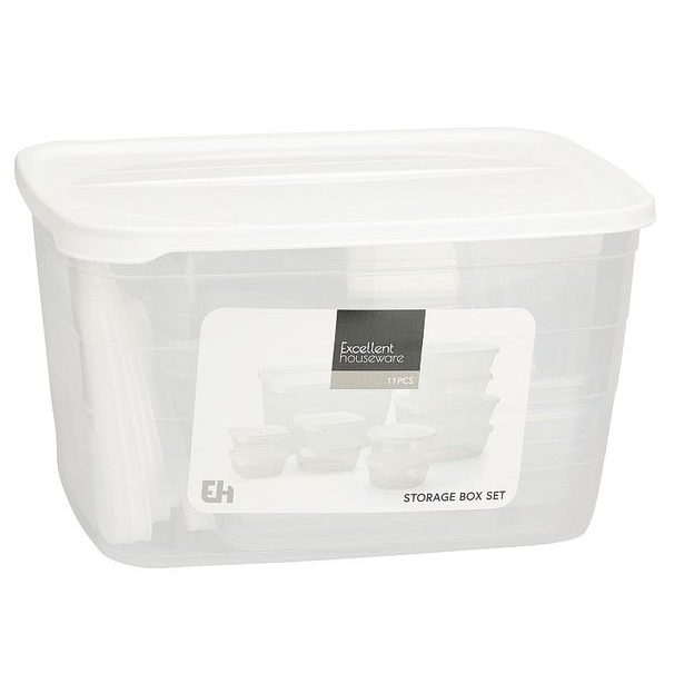 EXCELLENT HOUSEWARE Box na potraviny sada 11 ks KO-027000150