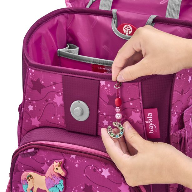 Školní aktovka CLOUD schleich, bayala, Marshmallow Einhorn - 5 dílný set, AGR certifikát