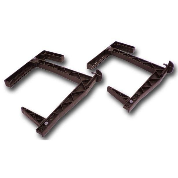 držák truhl. HERKULES hnědý,balkon,plast