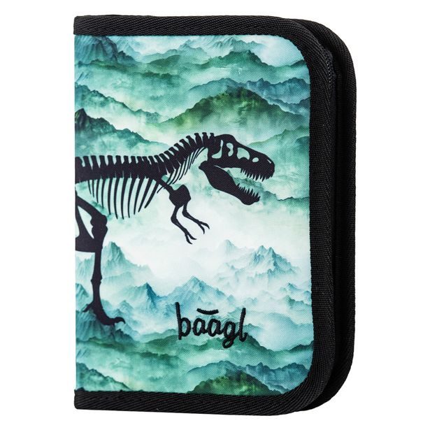 BAAGL Školní penál jednopatrový Dino