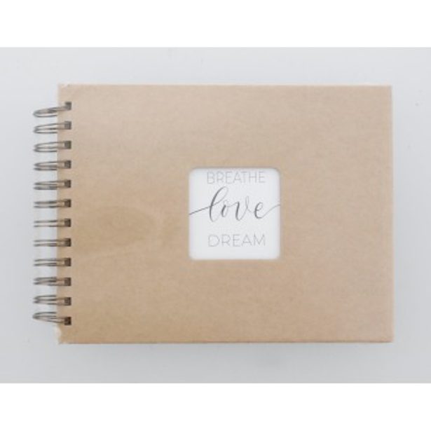 Hama album klasické spirálové CRAFT 24x17 cm, 40 stran, kraftový papír