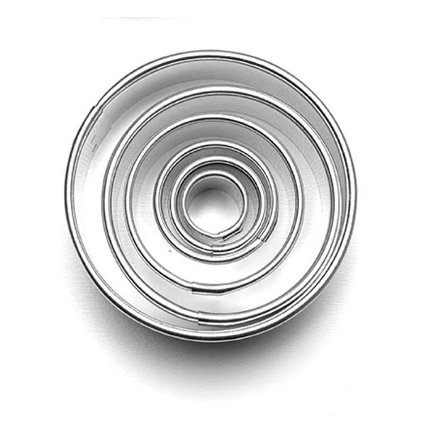 vykr. 0707 Kolečka hladká, sada-6ks