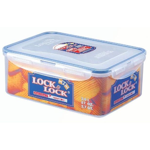LOCKNLOCK Dóza na potraviny LOCK, objem 2, 6 l, 17 x 24 x 9, 1 cm_hamashop