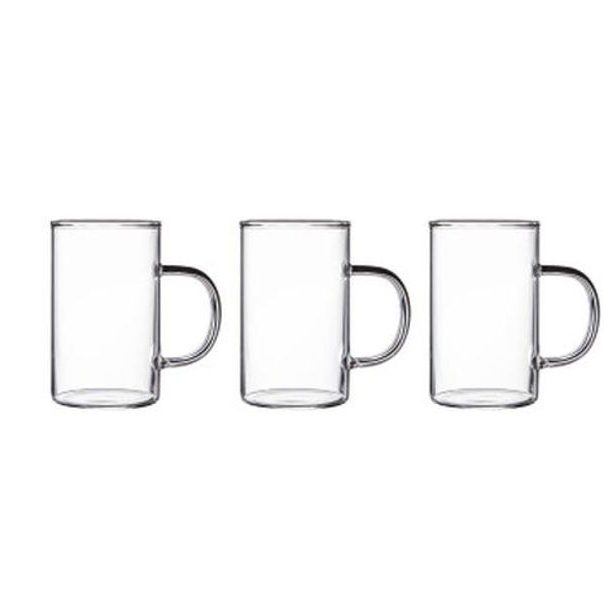 hrnek 200ml, 1ks, rovný čirý, varné sklo