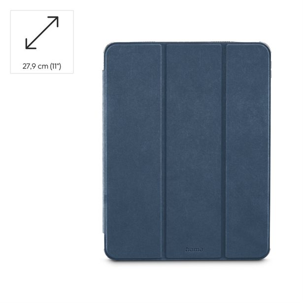 Hama Extreme Protect, pouzdro pro Apple iPad Pro 11" (2024), D3O®, modré/průhledné