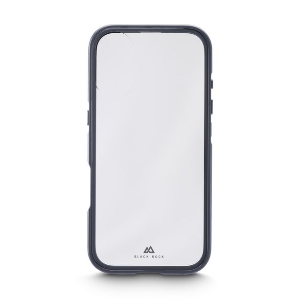 Black Rock 360° Glass, kryt pro Apple iPhone 17, skleněný, přední + zadní díl, průhledný/černý