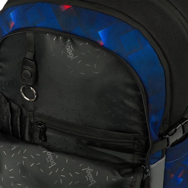 BAAGL Školní batoh Skate Indigo