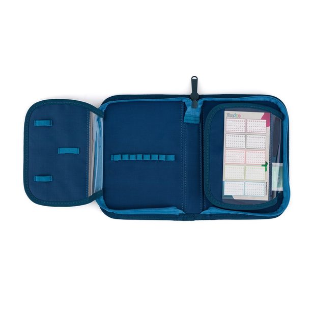 Penál 1 p. 2 chlopně, prázdný Hokej