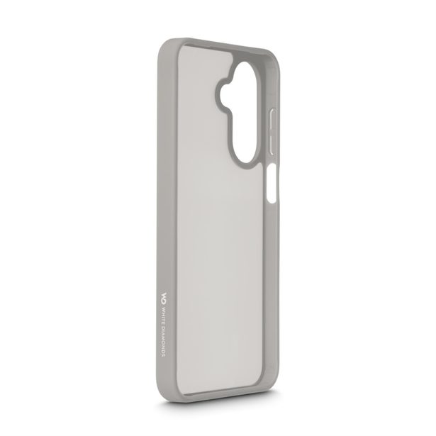 White Diamonds Hybrid Case, kryt pro Samsung Galaxy A17/A17 5G, matný, poloprůhledný šedý