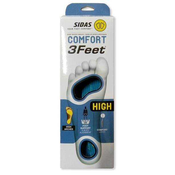 SIDAS vložky bot 3FEET COMFORT HIGH ARCH