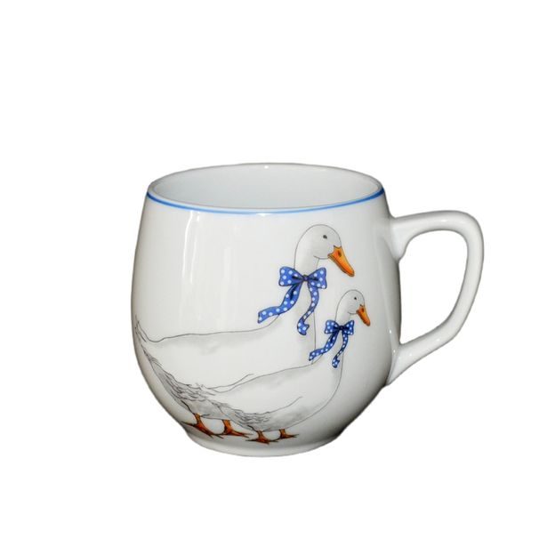 hrnek 300ml BAŇÁK-HUSY U666, čes.porcelán