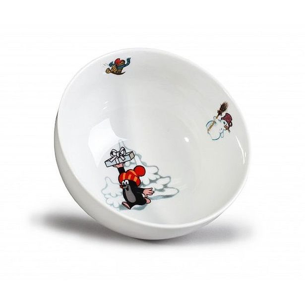 miska d14,5cm VITAL- KRTEK a dárek, dětská, porcelán
