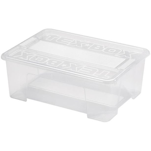 heidrun BOX ÚLOŽNÝ S VÍKEM 10L, 38X28X14CM, PLAST_hamashop