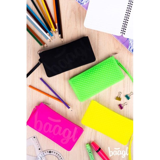 BAAGL Silikonové pouzdro neonově žluté Baagl