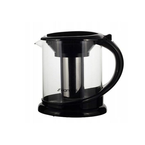 konvice 1,00l VÁLEC, NR sítko, sklo+plast