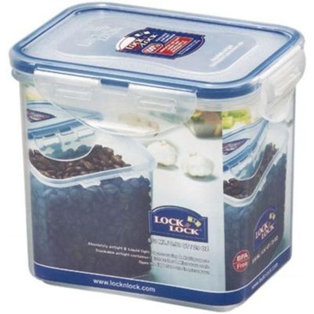dóza 0,85l LOCK HPL808, 12,8x 9,4x11,6cm, plast