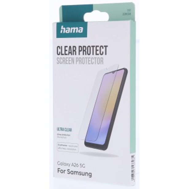 Hama Clear Protect, ochranné sklo na displej pro Samsung Galaxy A26 5G