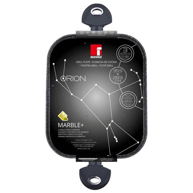 BERGNER Grilovací deska 36 x 28 cm Orion BG-8523-MBG