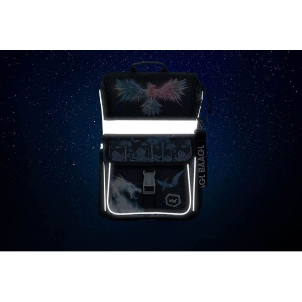 BAAGL Školní aktovka Zippy Fénix