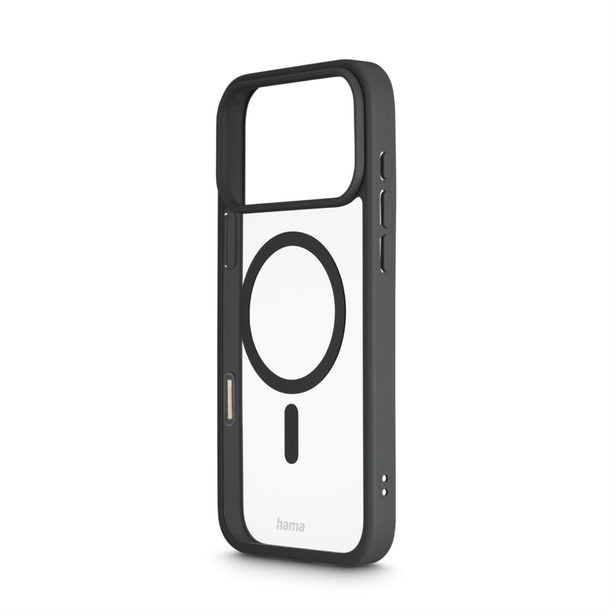 Hama Frame Protect, kryt pro Apple iPhone 17 Pro Max, magnetický, průhledný/černý