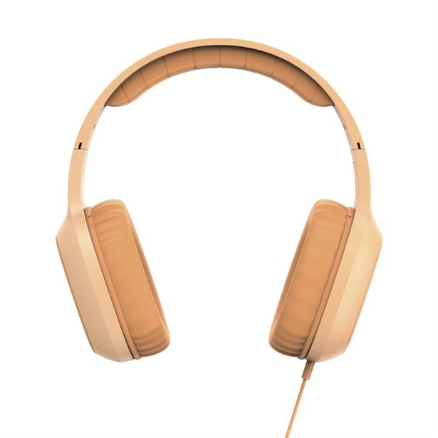 Hama USB-C sluchátka s mikrofonem Fun C, uzavřená, oranžová