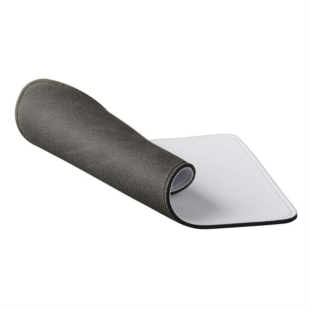 Hama podložka pod myš s koženým designem, bílá