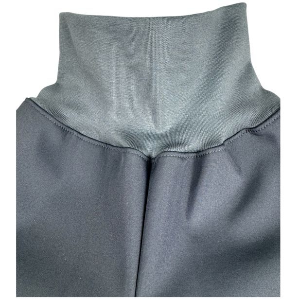 MODADETI Dětské softshellové kalhoty ADELLiNO s fleecem a reflexem šedé