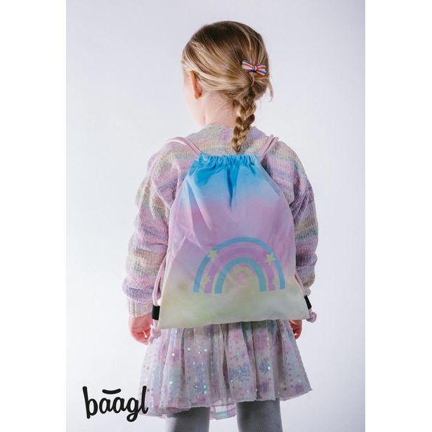 BAAGL Předškolní sáček Rainbow