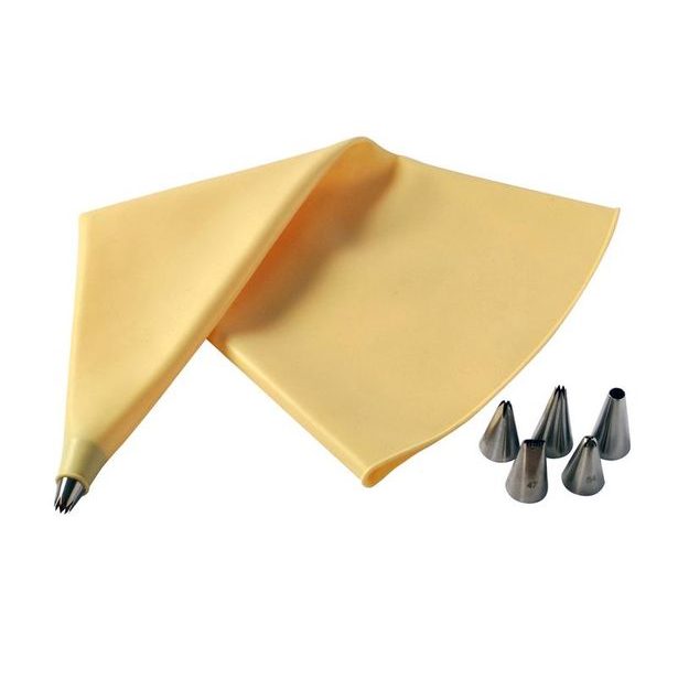 TORO Zdobící sáček, silikon + 6 trysek_hamashop