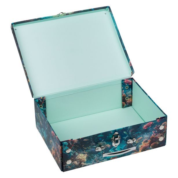 BAAGL Skládací školní kufřík Delfín s kováním