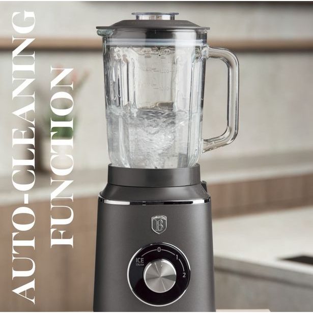 BERLINGERHAUS Stolní mixér se skleněnou nádobou 1,5 L 1000 W Antracit Collection BH-9539