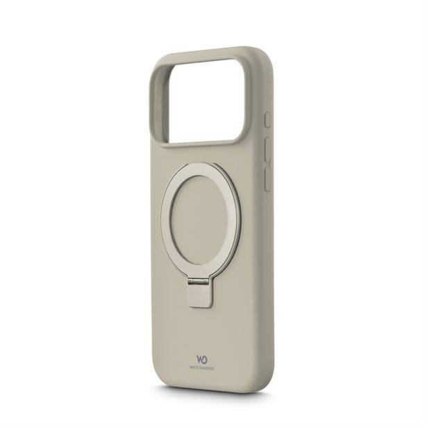 White Diamonds Mag Urban Stand Case, kryt pro Apple iPhone 17 Pro Max, MagSafe kompatibilní, pískový