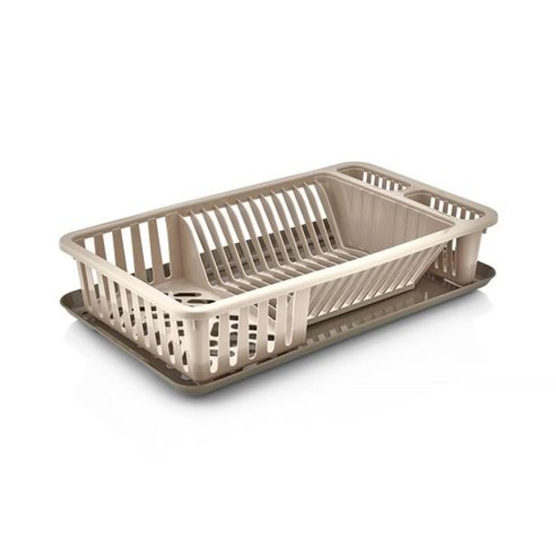 odkapávač 27x45x10cm velký na nádobí, MIX, plast