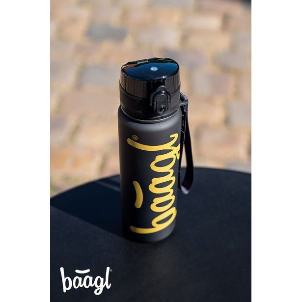 BAAGL Tritanová láhev na pití Logo Gold