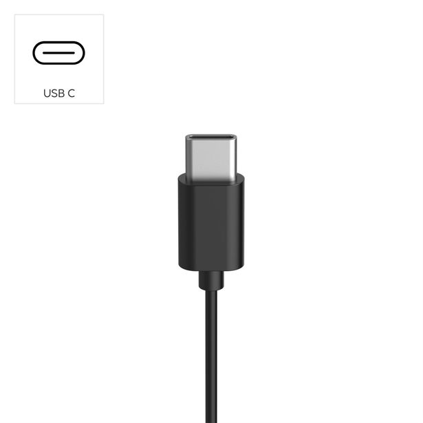 Hama USB-C sluchátka s mikrofonem Fun C, uzavřená, černá