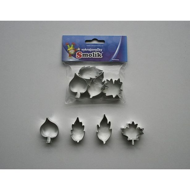 vykr. 0735 Lístečky, sada-4ks