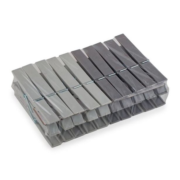 TORO KOLÍČKY NA PRÁDLO 20KS PLAST ŠEDIVÁ 2ASS_hamashop