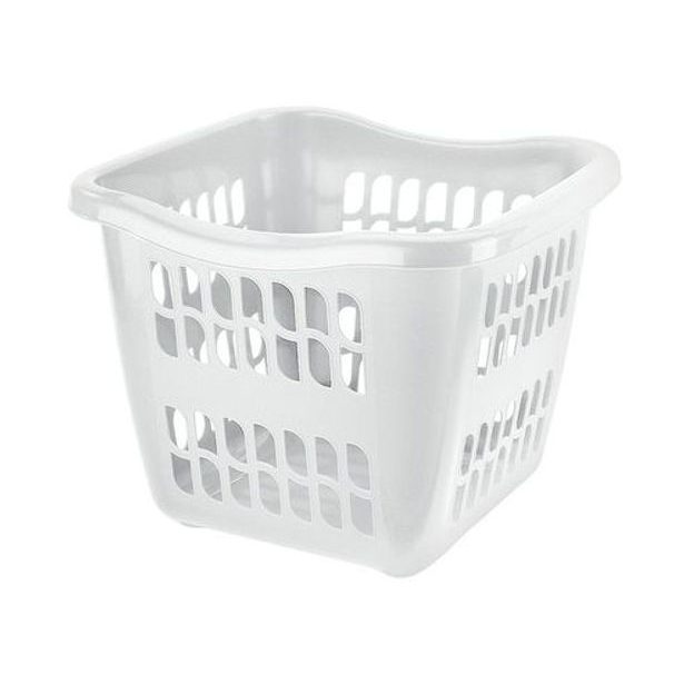 koš 25,7l na čisté pr. 39x39x30cm BRIO, bílý, CURVER, plast