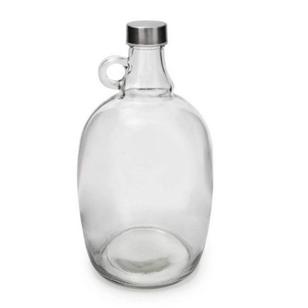 láhev 2,0l SOUDEK ucho, kov.uzávěr, sklo