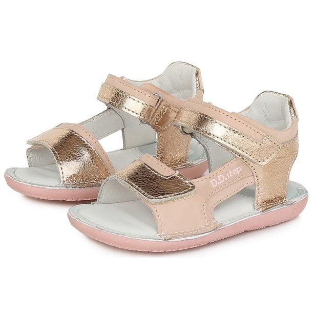 Dívčí BAREFOOT sandály DDstep - Baby Pink