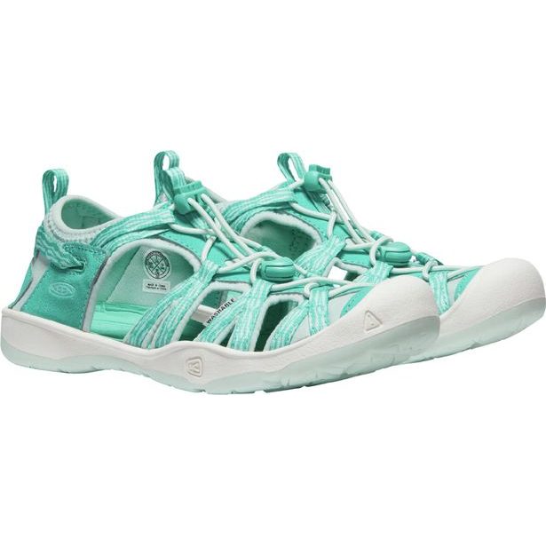 Dívčí letní boty KEEN MOXIE SANDAL YOUTH waterfall/blue glass